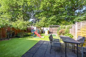 West Facing Rear Garden- click for photo gallery